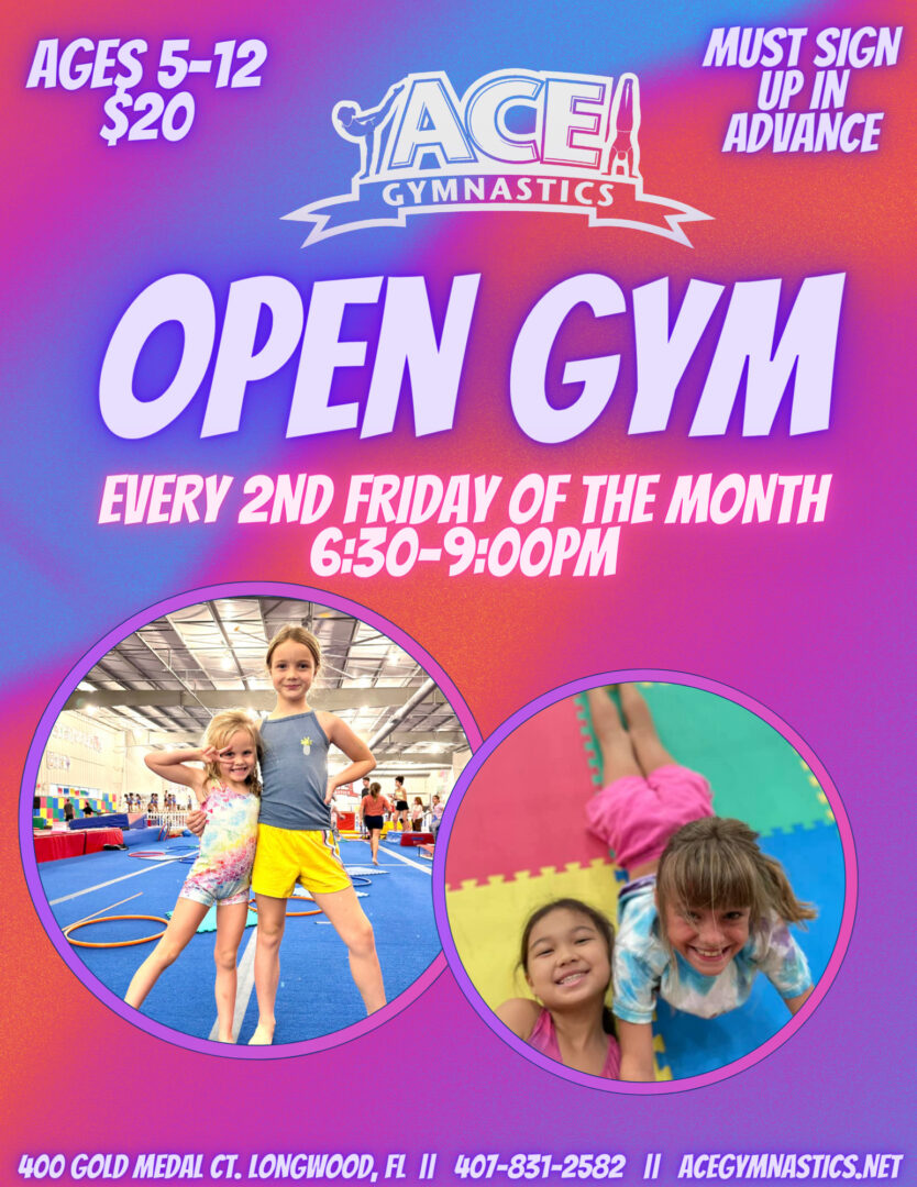 Open Gym ACE Gymnastics